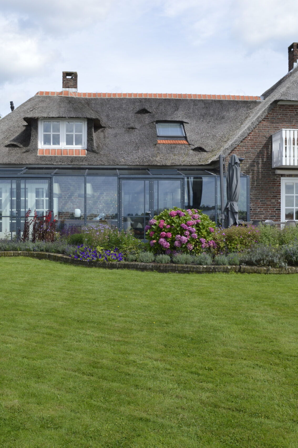 Serre zwart staal glas Loosdrecht